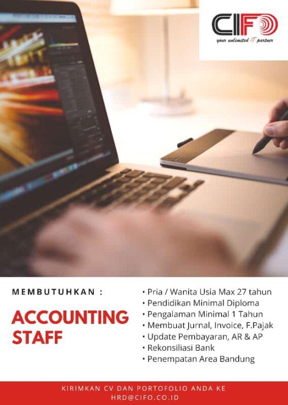 Lowongan Kerja Accounting Staff Di Pt Citra Jelajah Informatika