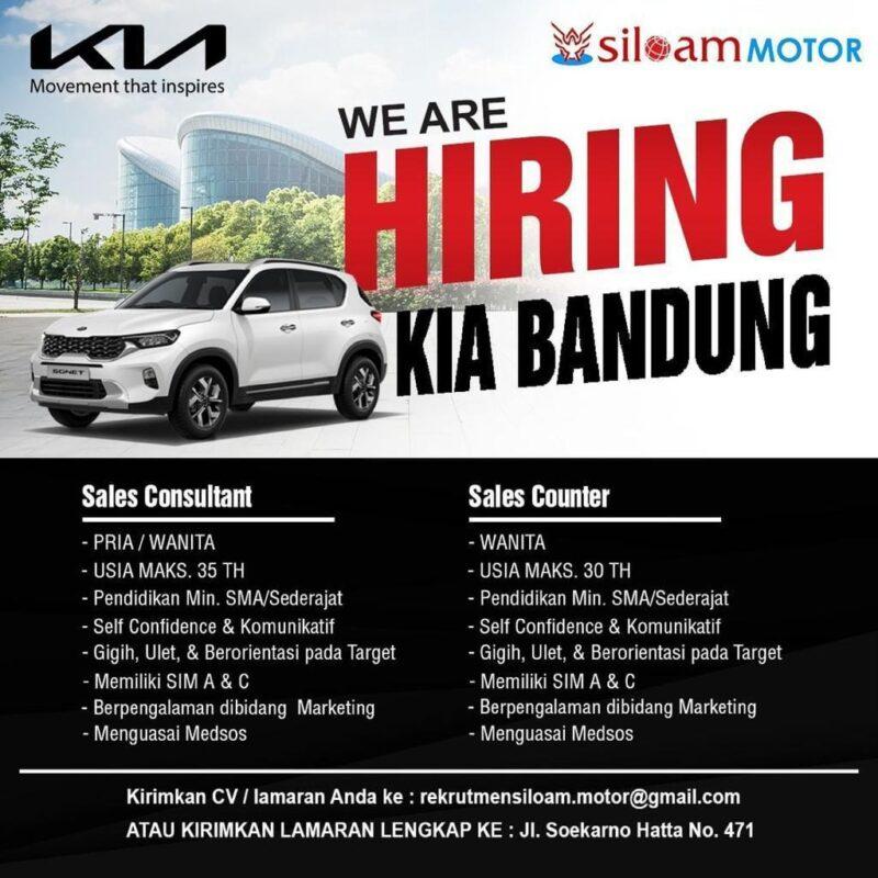 Lowongan Kerja Sales Consultant Sales Counter Di Pt Siloam Motor