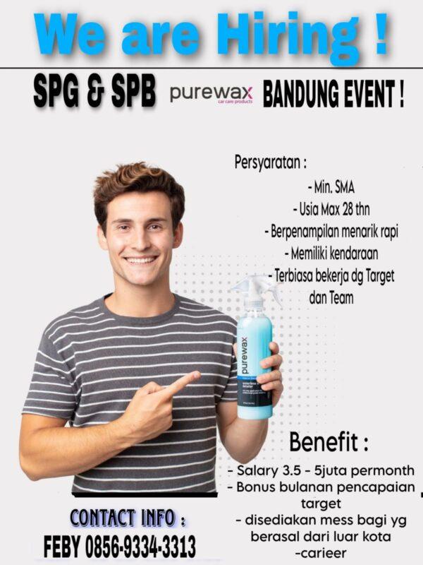 Lowongan Kerja Spg Spb Di Purewax Lokerbandung Id