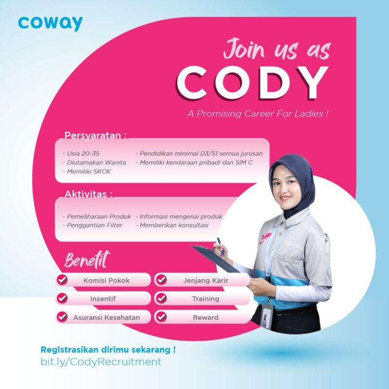 Cody di coway international indonesia