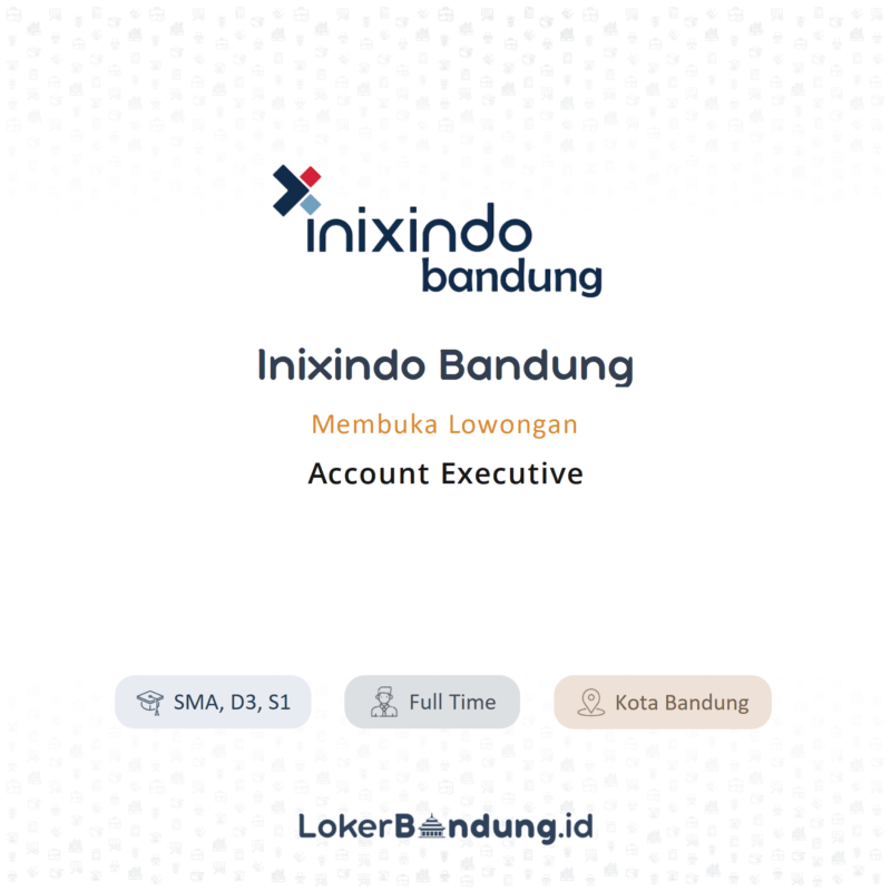 Account executive di inixindo bandung