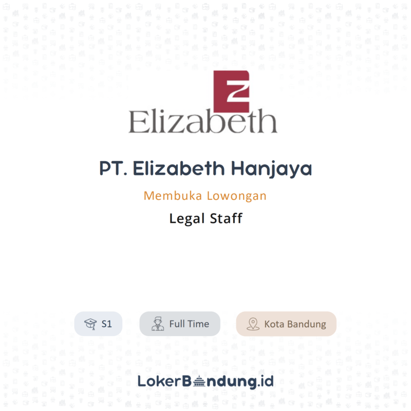 Legal staff di pt elizabeth hanjaya