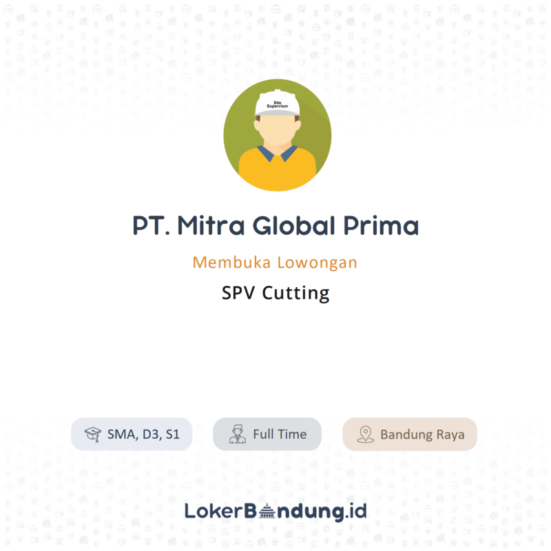 Spv cutting di pt mitra global prima