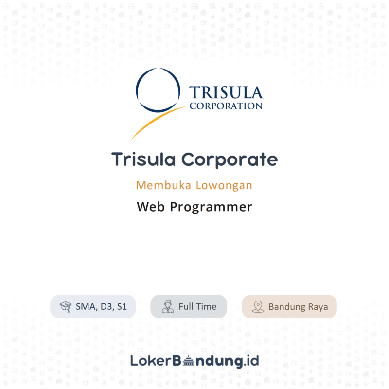 Web programmer di trisula corporate