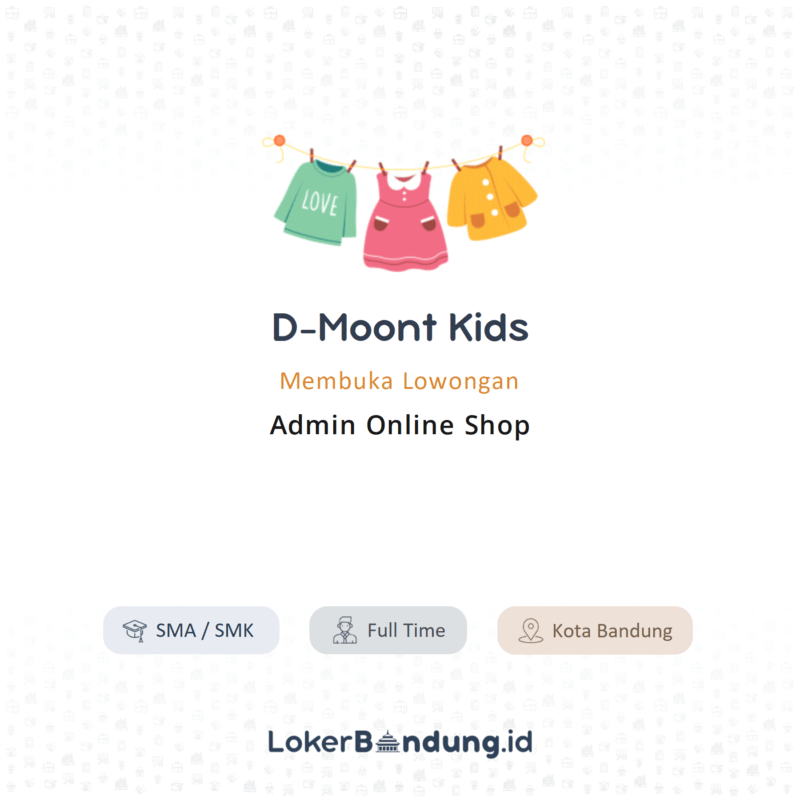 Admin online shop di dmoont kids