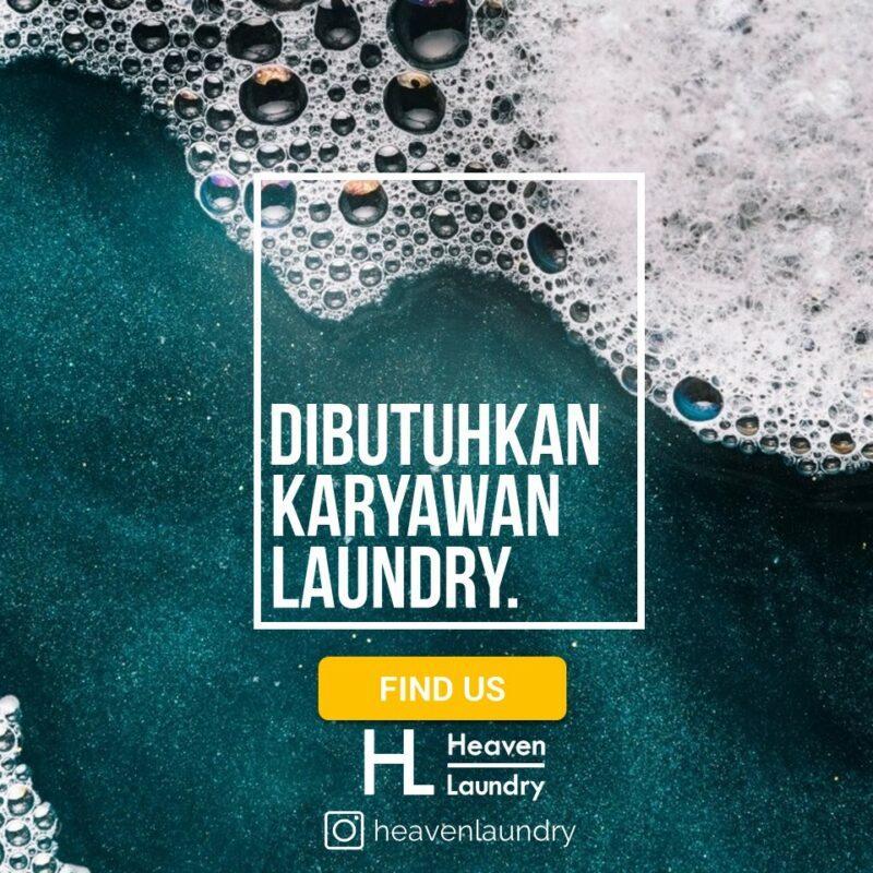 Karyawan laundry di heaven laundry