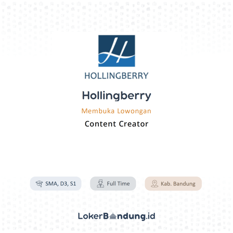 Content creator di hollingberry