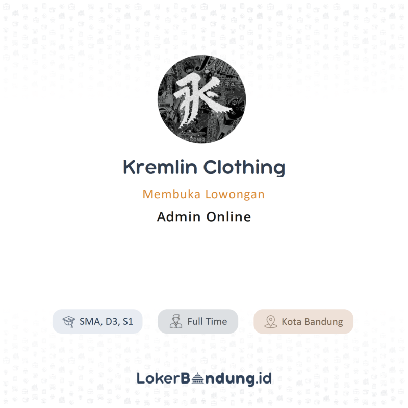 Admin online di kremlin clothing