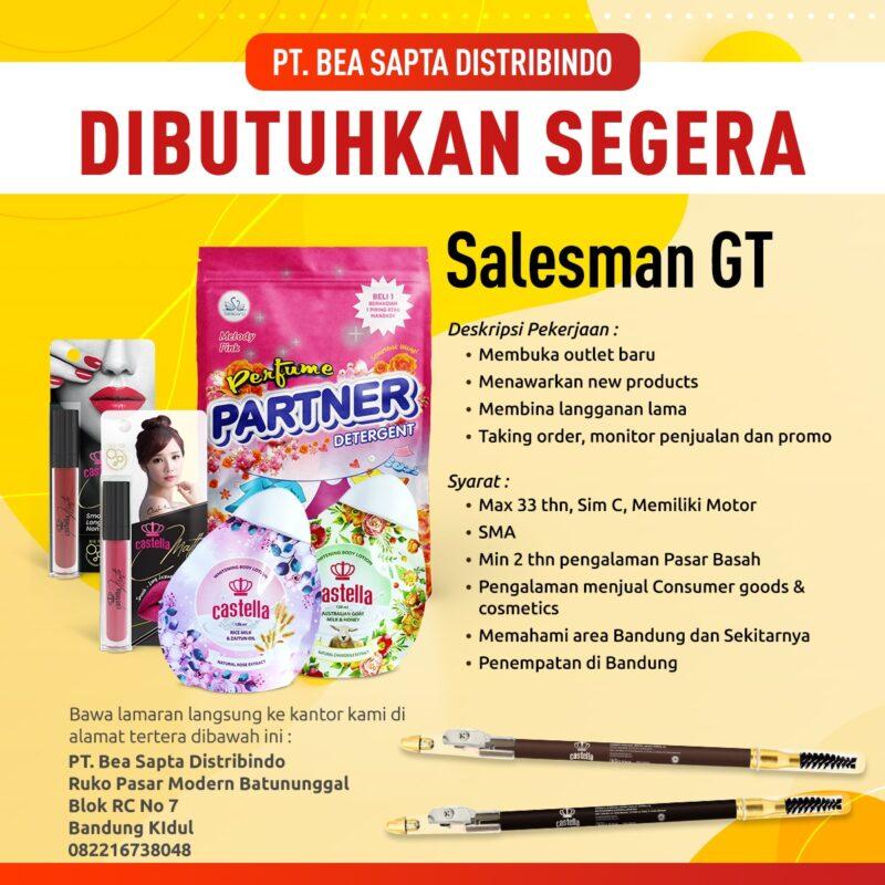 Salesman gt di pt bea sapta distribindo 2