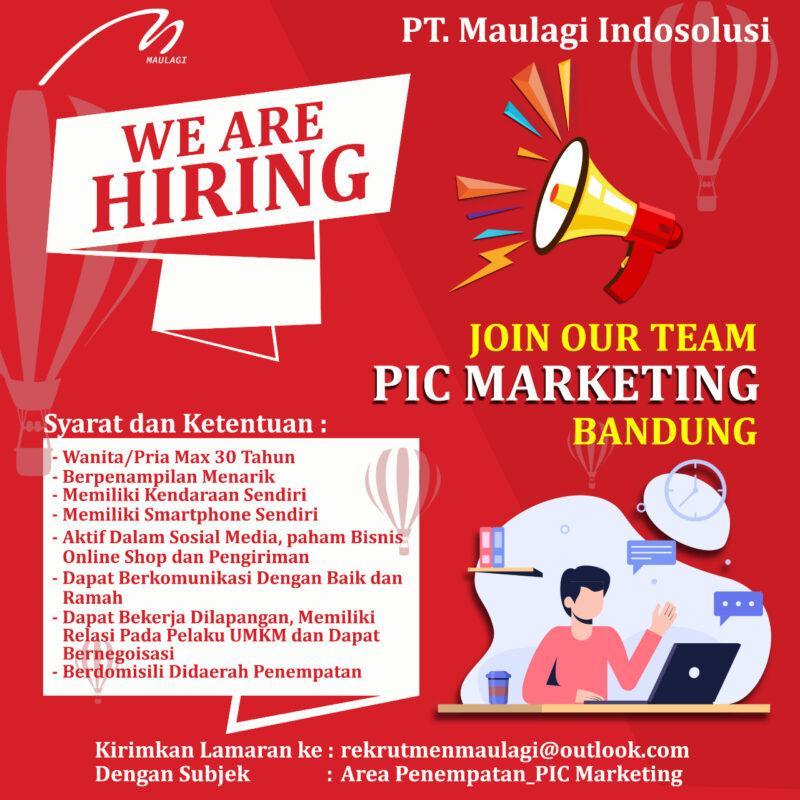 Pic marketing di pt maulagi indosolusi