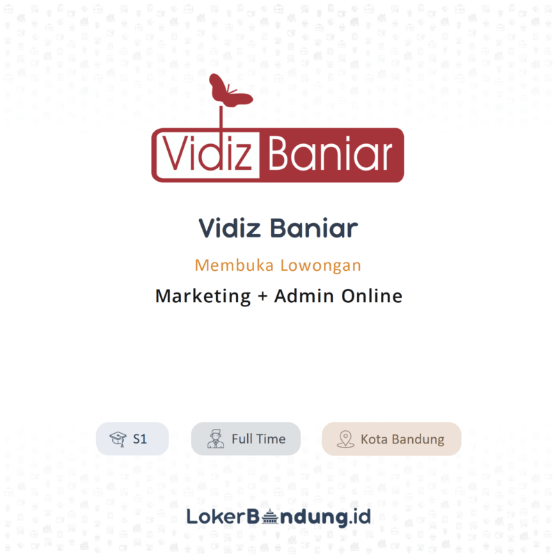 Marketing admin online di vidiz baniar