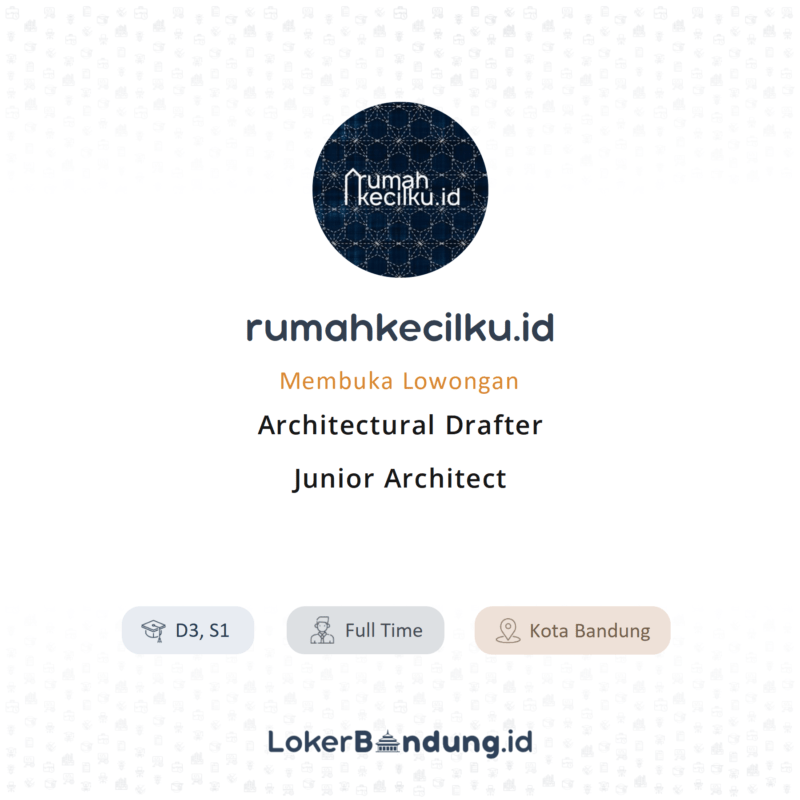 Architectural drafter junior architect di rumahkecilku id