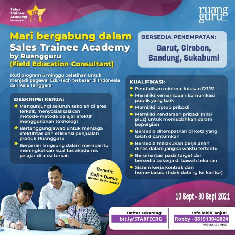 Field education consultant di pt ruang raya indonesia ruangguru