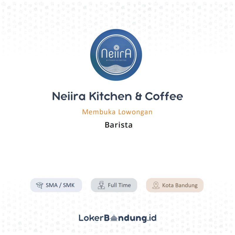 Barista di neiira kitchen coffee