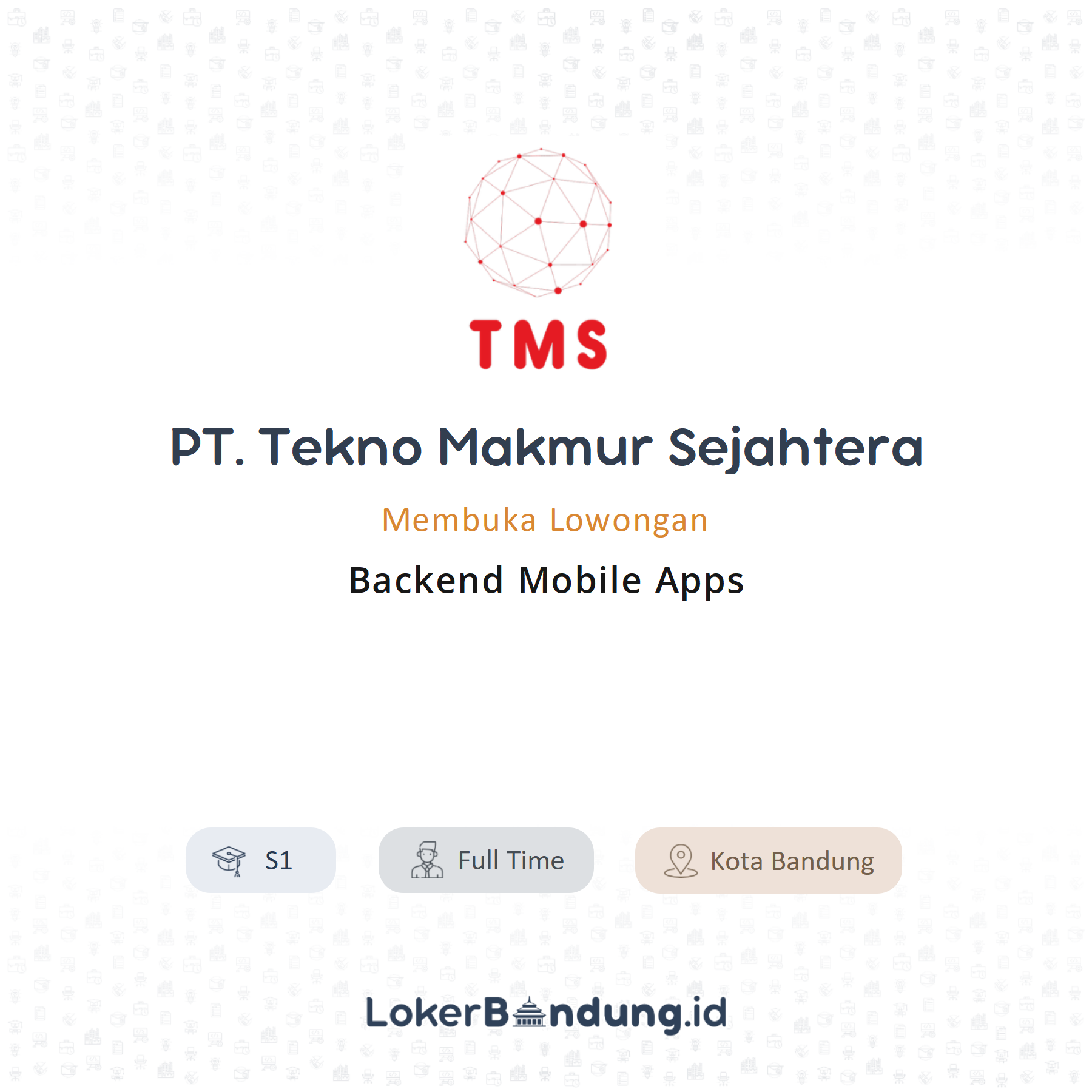 Backend mobile apps di pt tekno makmur sejahtera