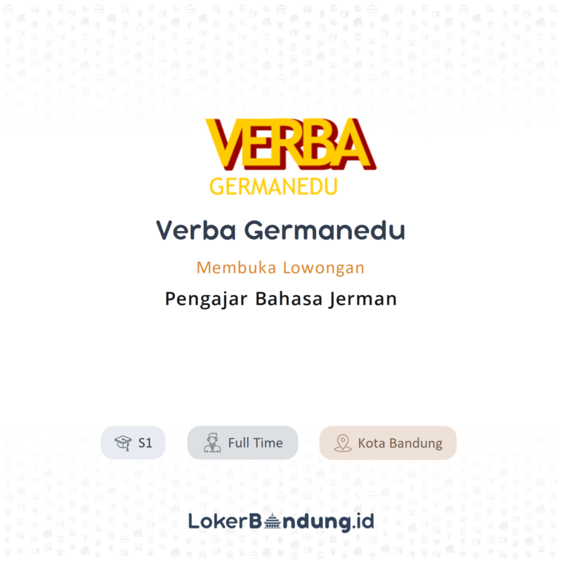 Pengajar bahasa jerman di verba germanedu 2