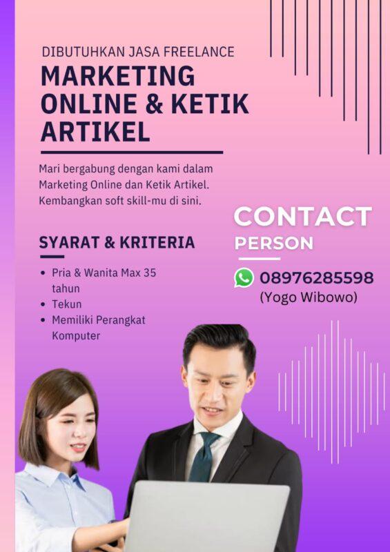 Lowongan Freelance Online - Homecare24