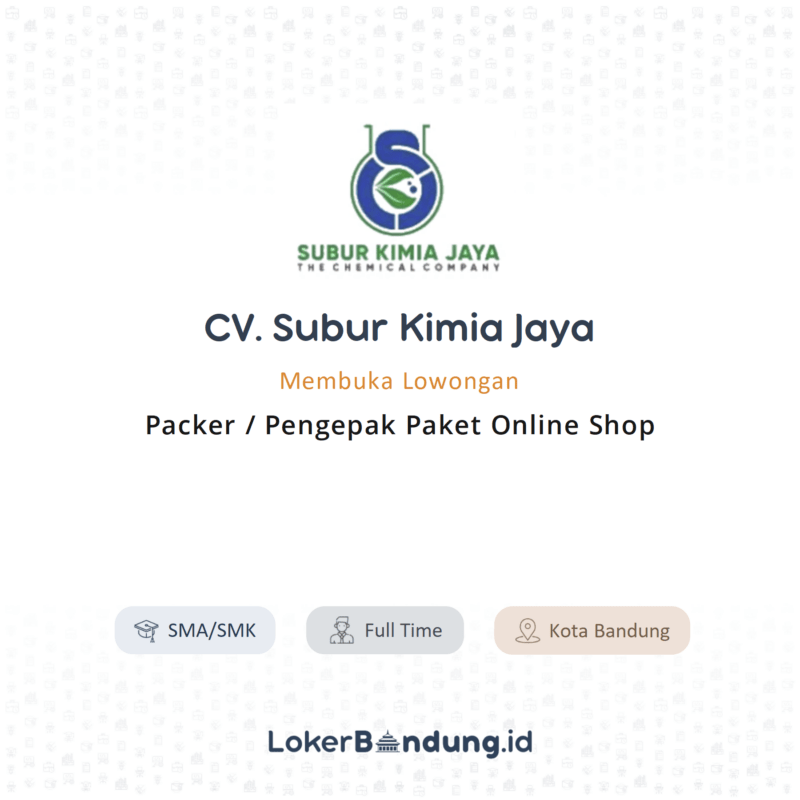 Di Butuhkan Packer Packing Online shop Berpengalaman - Lowongan - 908478640