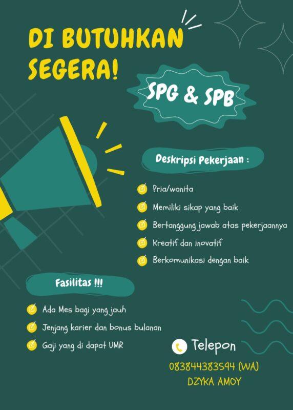 Lowongan Kerja Spg Spb Di Pt Indo Junior Group Lokerbandung Id